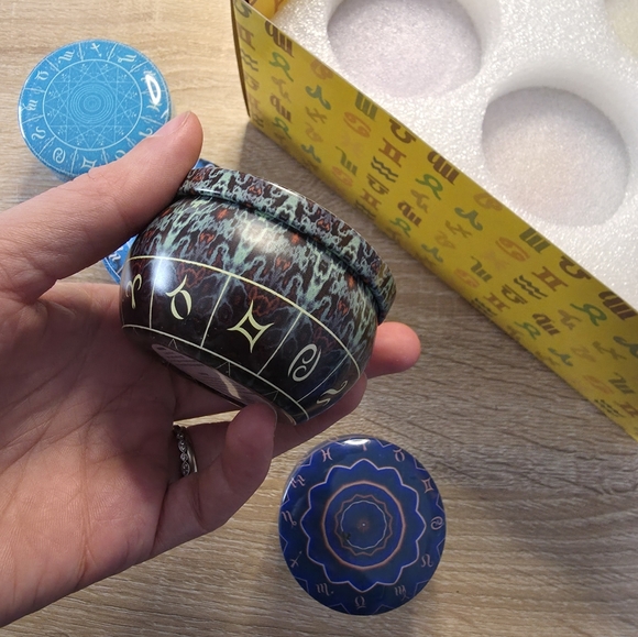 Colorful Mandala Pattern Candles Set - Picture 2 of 5